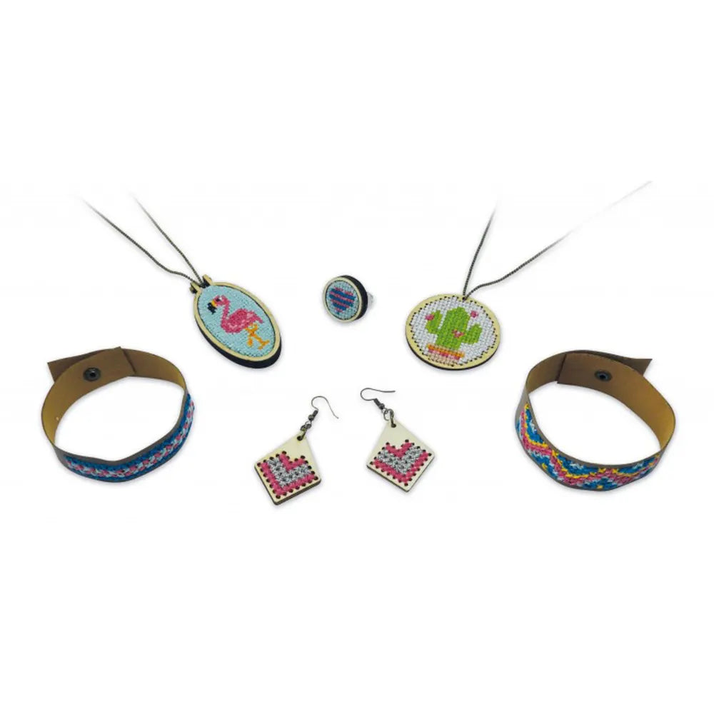 Buki Kit Créatif Bijoux Brodés 8A+