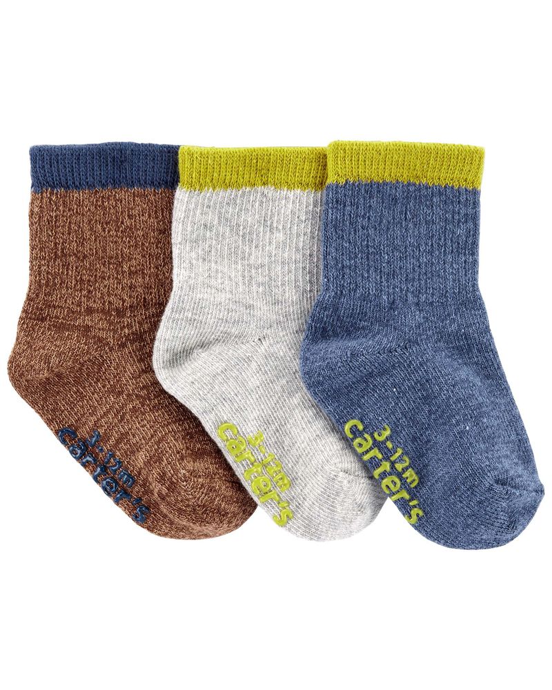 Carter's Baby Set of 3 Booties - Multi