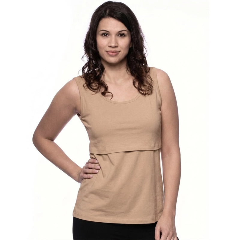 Bébéyo Débardeur d’Allaitement - Beige