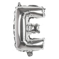 Ballon en Forme de Lettre E - Argenté