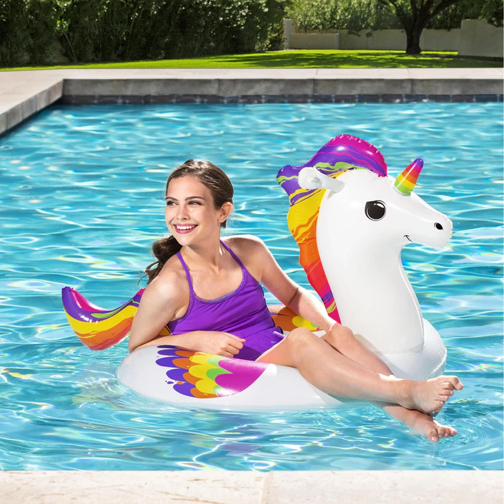 Bestway® Bouée Fantasy Unicorn™ 110x80x71 cm 10A+