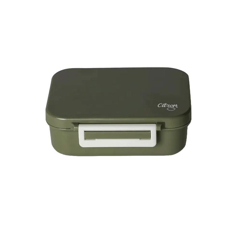 Citron Tritan 3-Compartment Lunchbox - Green