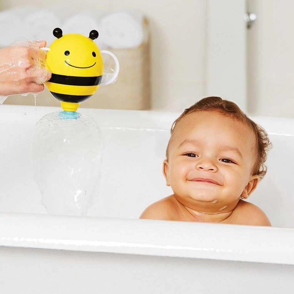 Skip Hop Zoo Fontaine à Remplir Jouet De Bain 9M+ - Abeille