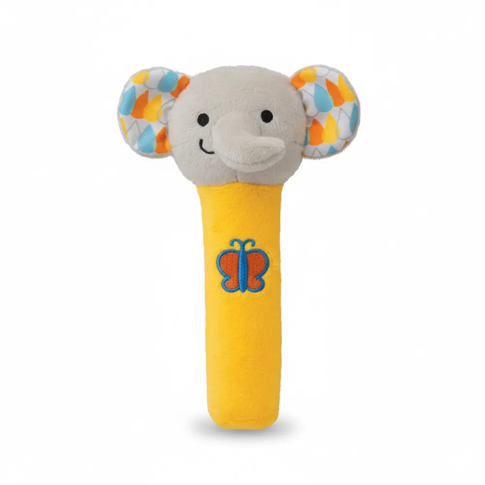 WinFun Hochet Squeak 'N Shake Bâton en Peluche – 6M+