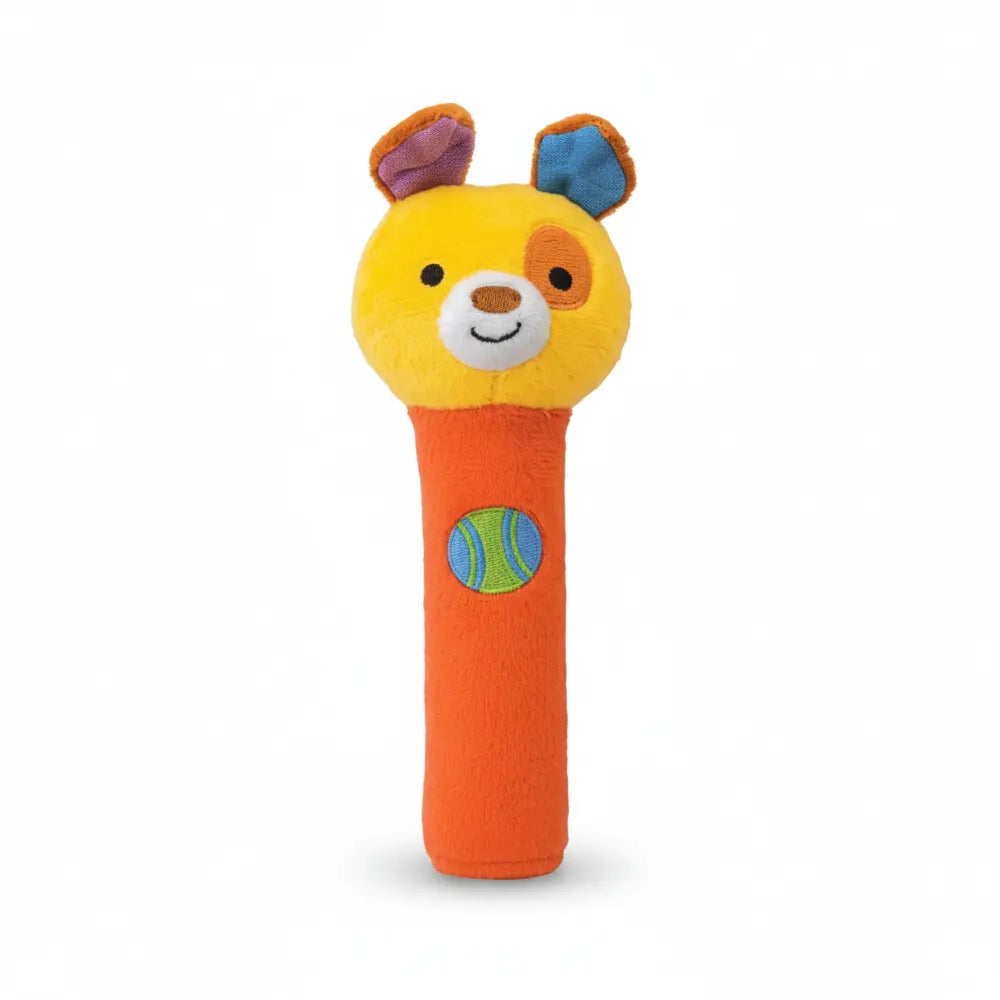 WinFun Hochet Squeak 'N Shake Bâton en Peluche – 6M+