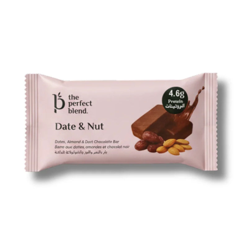 Barra de Dátiles, Almendras y Chocolate Negro - La Mezcla Perfecta