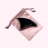 Facelab Gua Sha Avec Rouleau de Beauté 2en1 – Quartz Rose