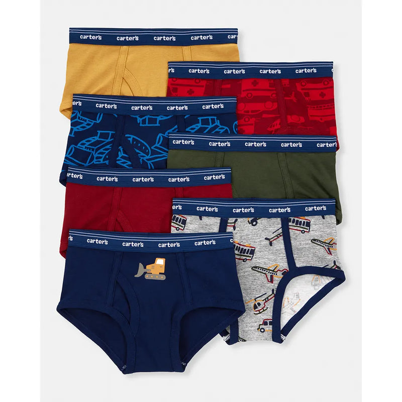 Carter's Boy's 7-Pack Cotton Briefs