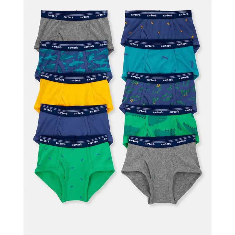 Carter's Boy's 10-Pack Cotton Briefs