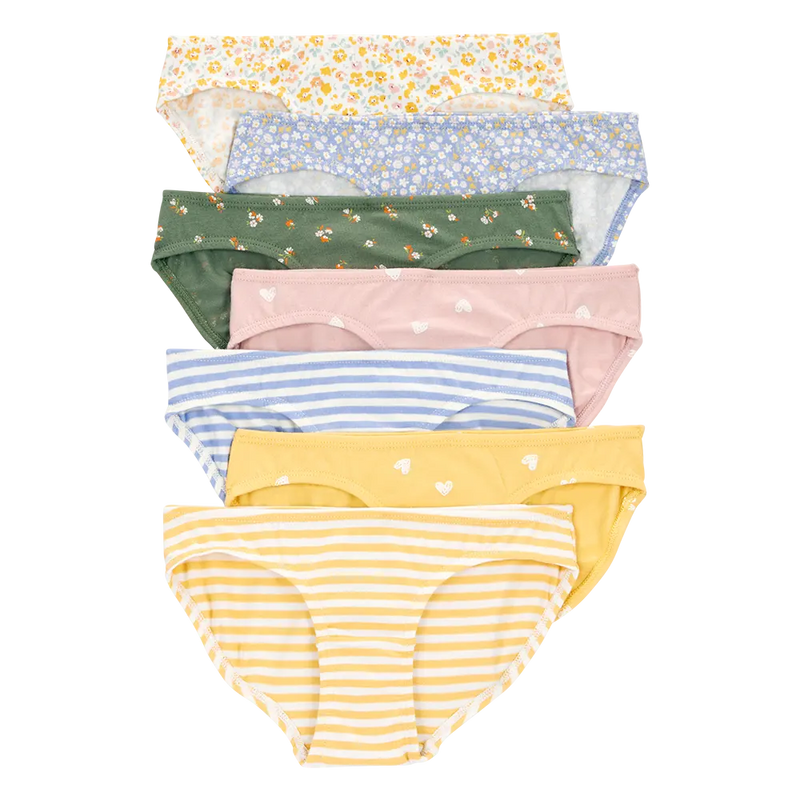 Lot de 7 Culottes Fille Carter's - Floral