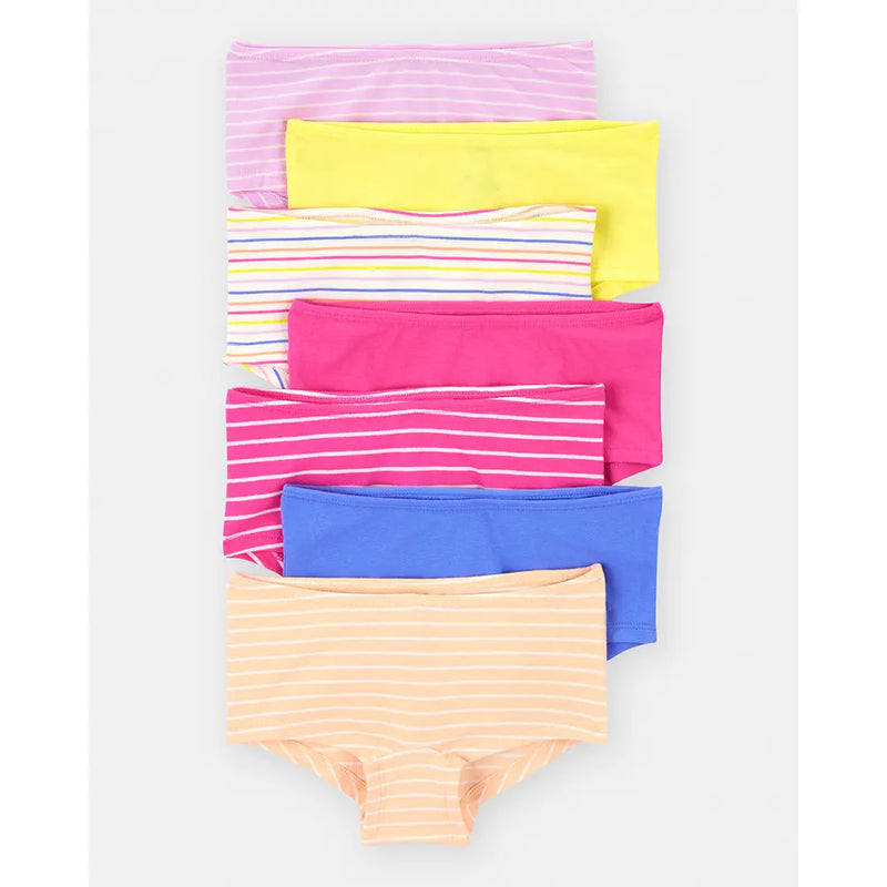 Carter's Girl's 7-Pack Striped Panties