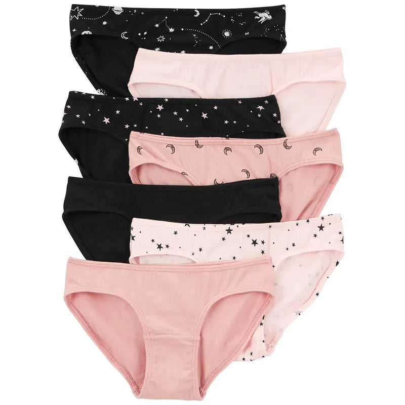 Carter's Girl's 7-Pack Panties - Stars