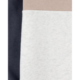 Sweat-shirt enfant color block en polaire