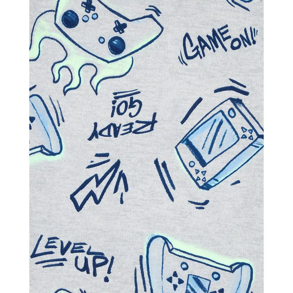 Pyjama 4 Pièces en Coton Garçon Carter's - Gamer