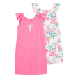 Lot de 2 chemises de nuit fille - Crème glacée