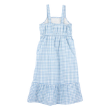 Robe en Coton Sans Manches Fille Carter's - Bleu Vichy