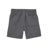 Short en Sergé à Enfiler Garçon Carter's - Gris