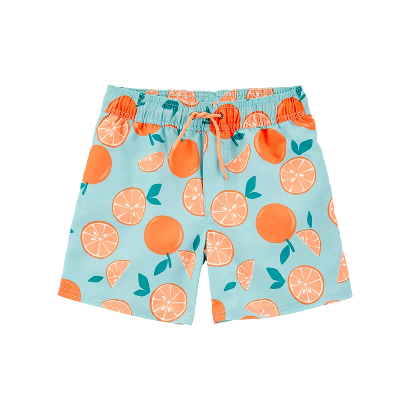 Short de baño para niño Carter's - Naranja