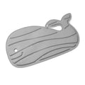 Alfombra de baño Skip Hop Moby Whale - Gris