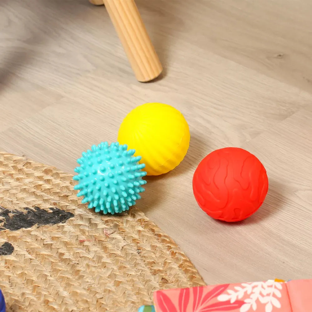 Ludi 3 Balles Sensorielles - 6m+