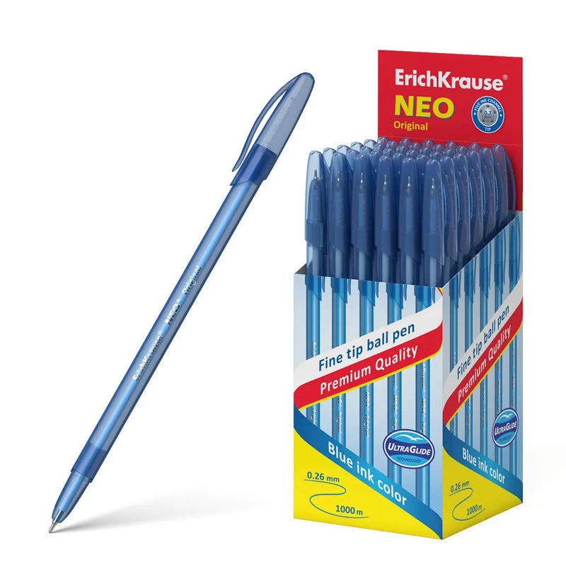 ErichKrause Stylo Bille - NEO Bleu