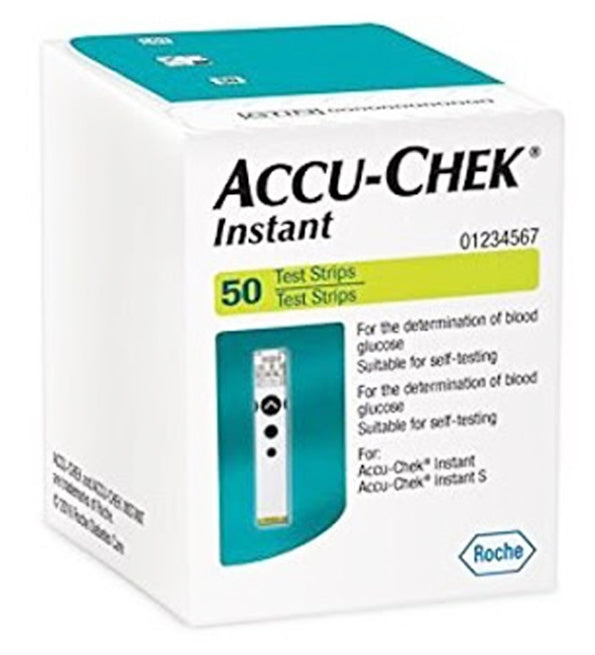 Bandelettes de glycémie Accu-Chek Instant x50 – boîte