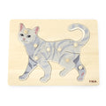Viga Toys Puzzle Montessori 18M+ - Chat