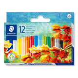Staedtler® 241 – Boîte de 12 pastels à l’huile assortis