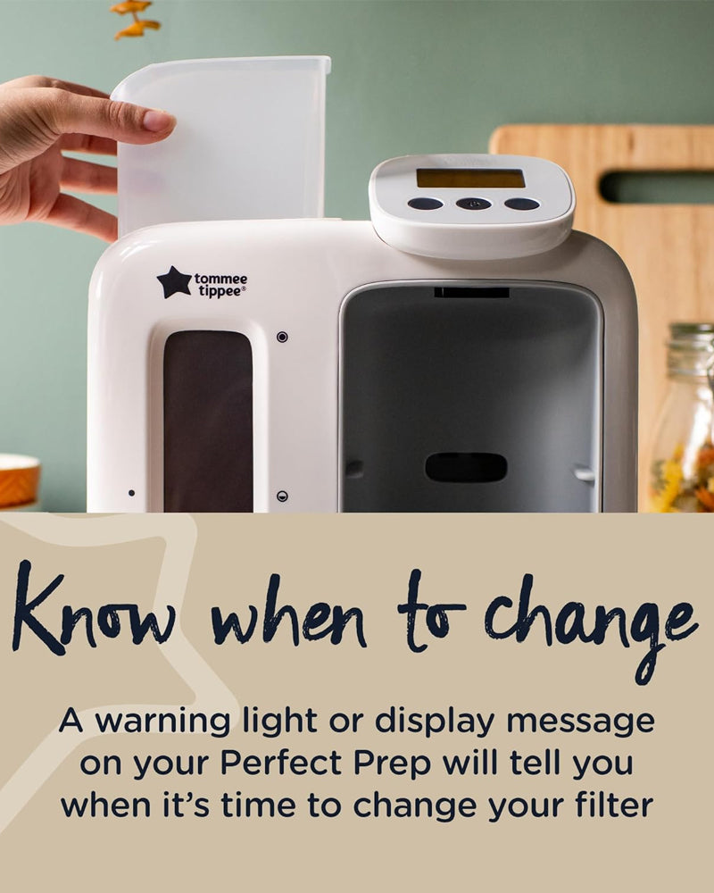 Tommee Tippee Lot de 2 Filtres de Rechange pour Préparateur de Biberons Perfect Prep
