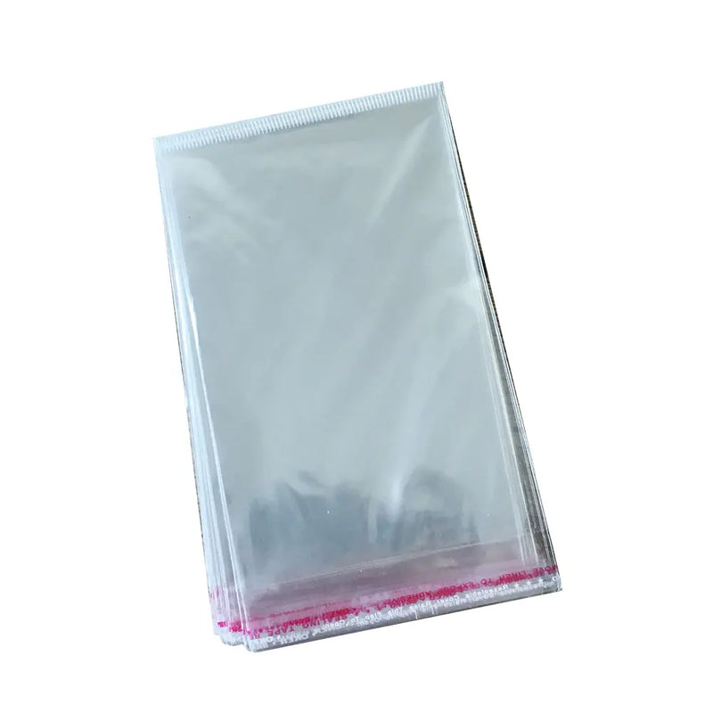 Lote de 100 Bolsas Transparentes 16x8 cm
