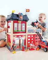Hape - Station De Pompiers en Bois