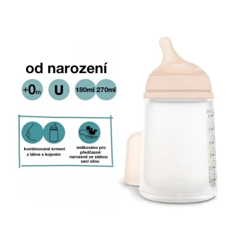 Suavinex Pack de 6 Biberons Anti-Colique Zero. Zero
