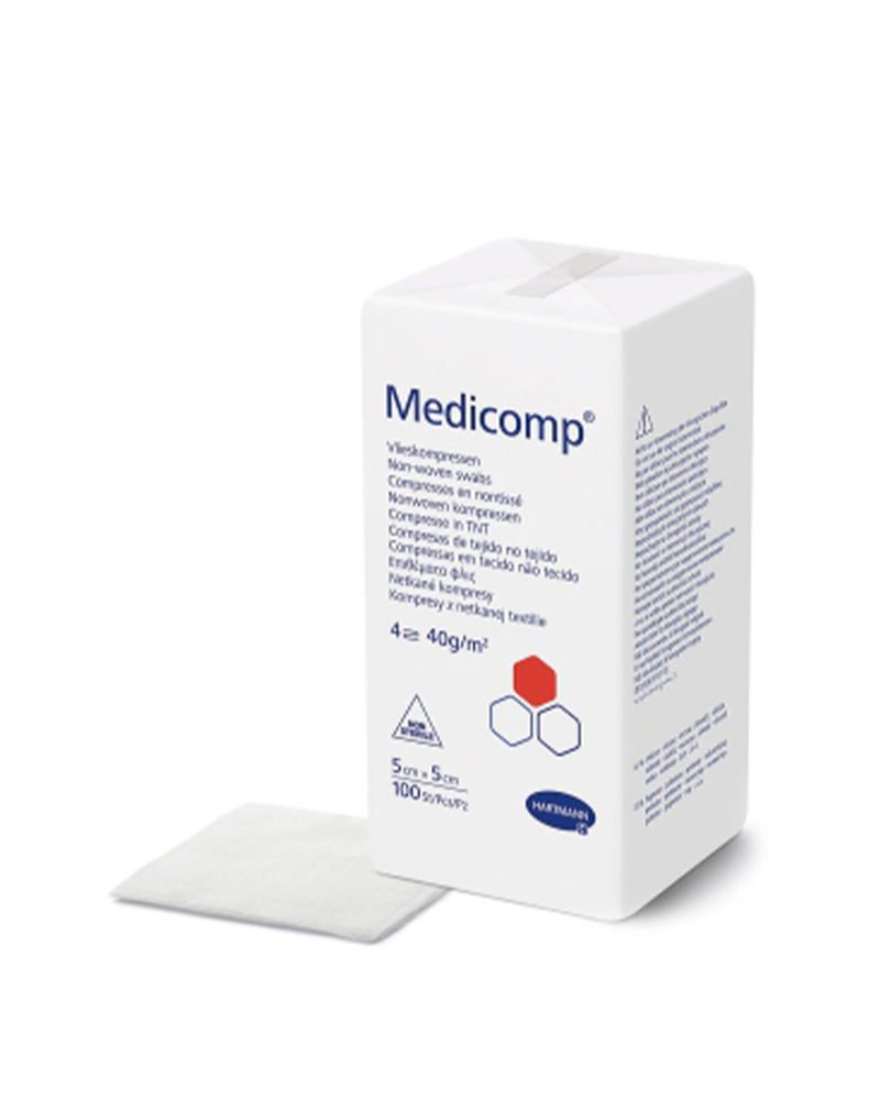 Hartmann Medicomp® S 40 Non-woven Non-Sterile Compresses 5x5cm