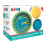 Ludi 3 Balles Sensorielles 6M+ - Bleu