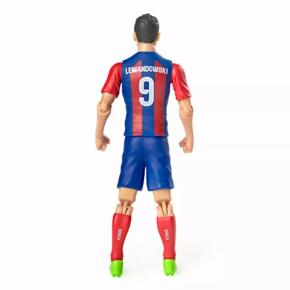 Figurine de Football 20cm SOCKERS FC Barcelona Lewandowski 3A+