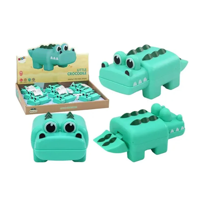 Juguete de baño Cocodrilo verde – 3A+