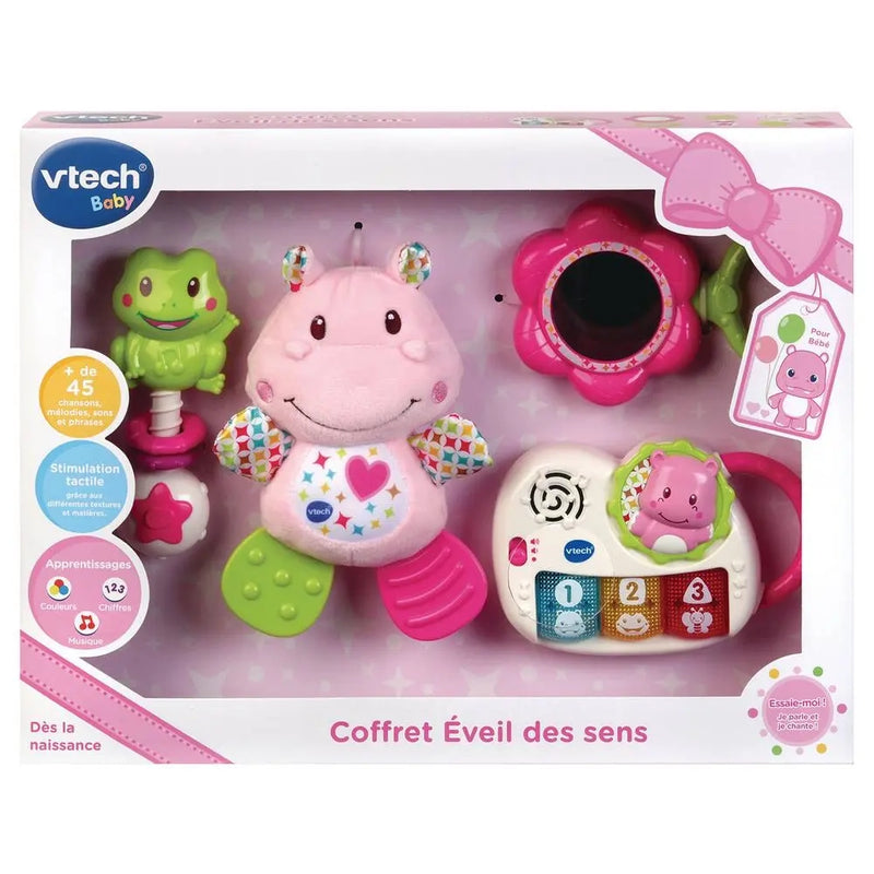 Vtech set de recién nacido - Despertar de los sentidos - Rosa 0M+