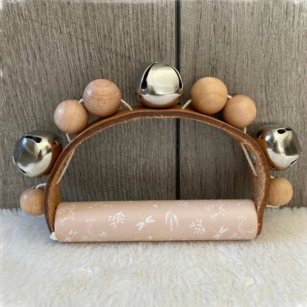 Label Label Hochets en Bois - Rose