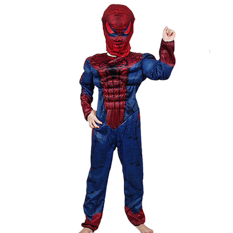 Disfraz de Spider-Man con Efecto Muscular
