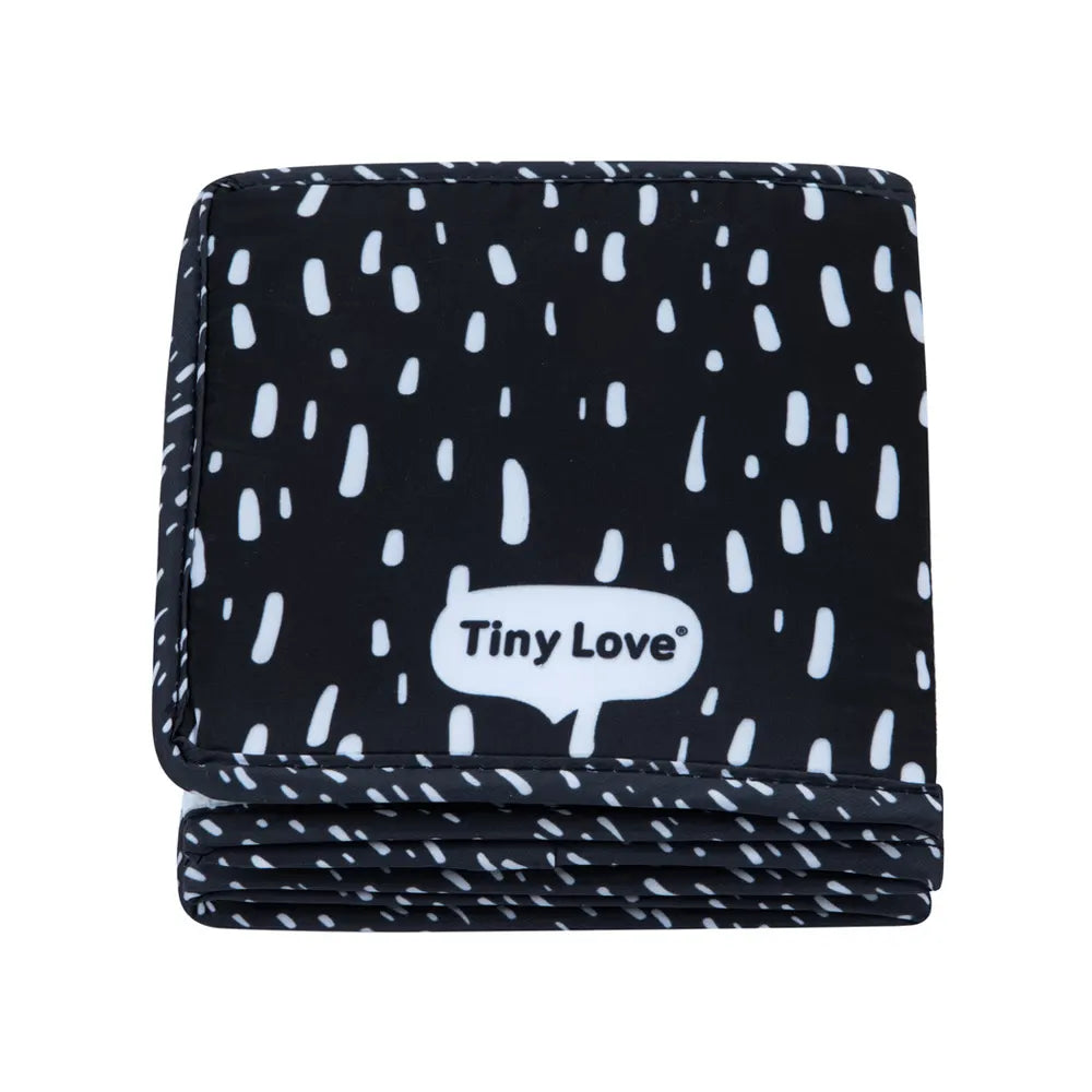 Tiny Love Livre en Tissu Recto Verso Black & White