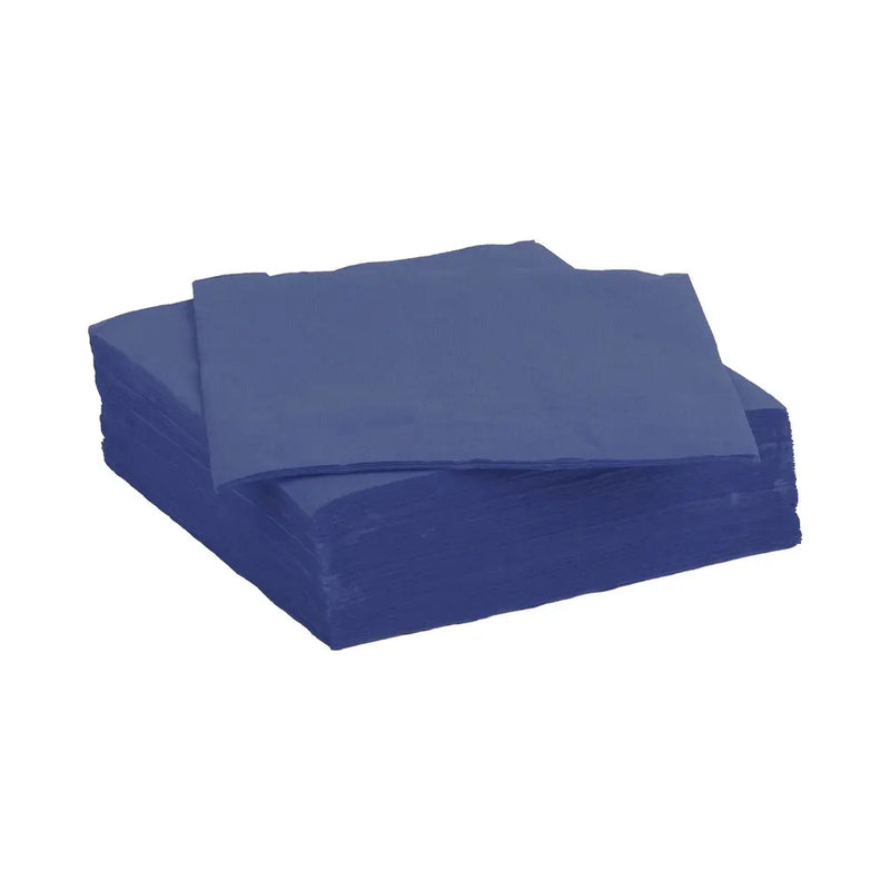 Pack of 20 Paper Napkins - Blue