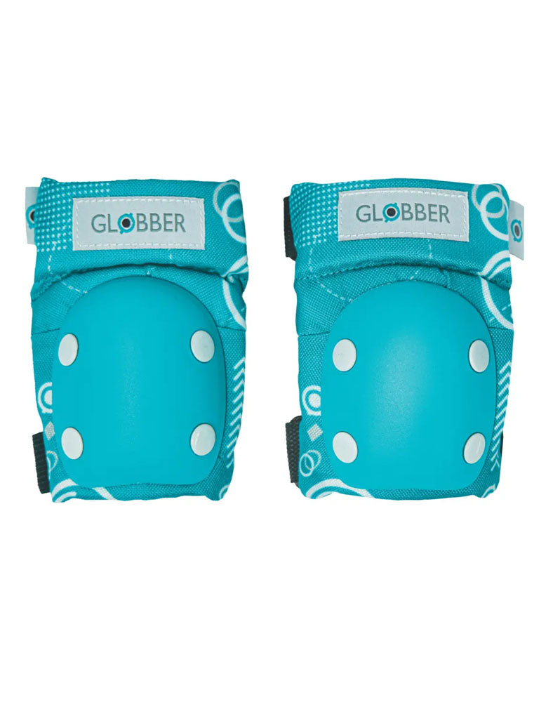 Globber  Set de Protection Enfants - Bleu Canard Formes