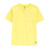 OshKosh Boy's Pocket Henley T-shirt - Yellow