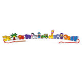 Viga Toys Laçage en Bois Zoo 3A+