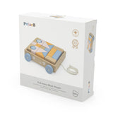 Viga Toys PolarB Chariot à Tirer avec Blocs 18M+