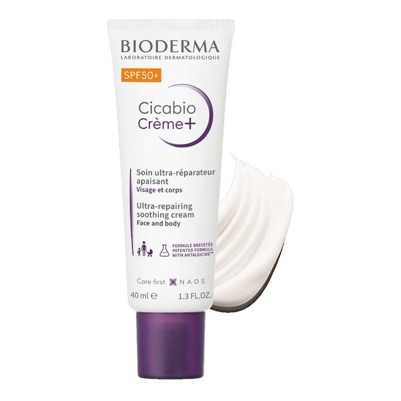 Bioderma Cicabio Crema+ FPS 50+ 40 ml