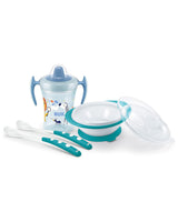 Juego de comida NUK de 4 piezas - Azul
