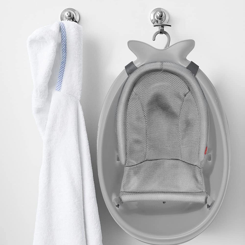 Skip Hop Baignoire Moby Smart Sling 3 Étapes - Gris