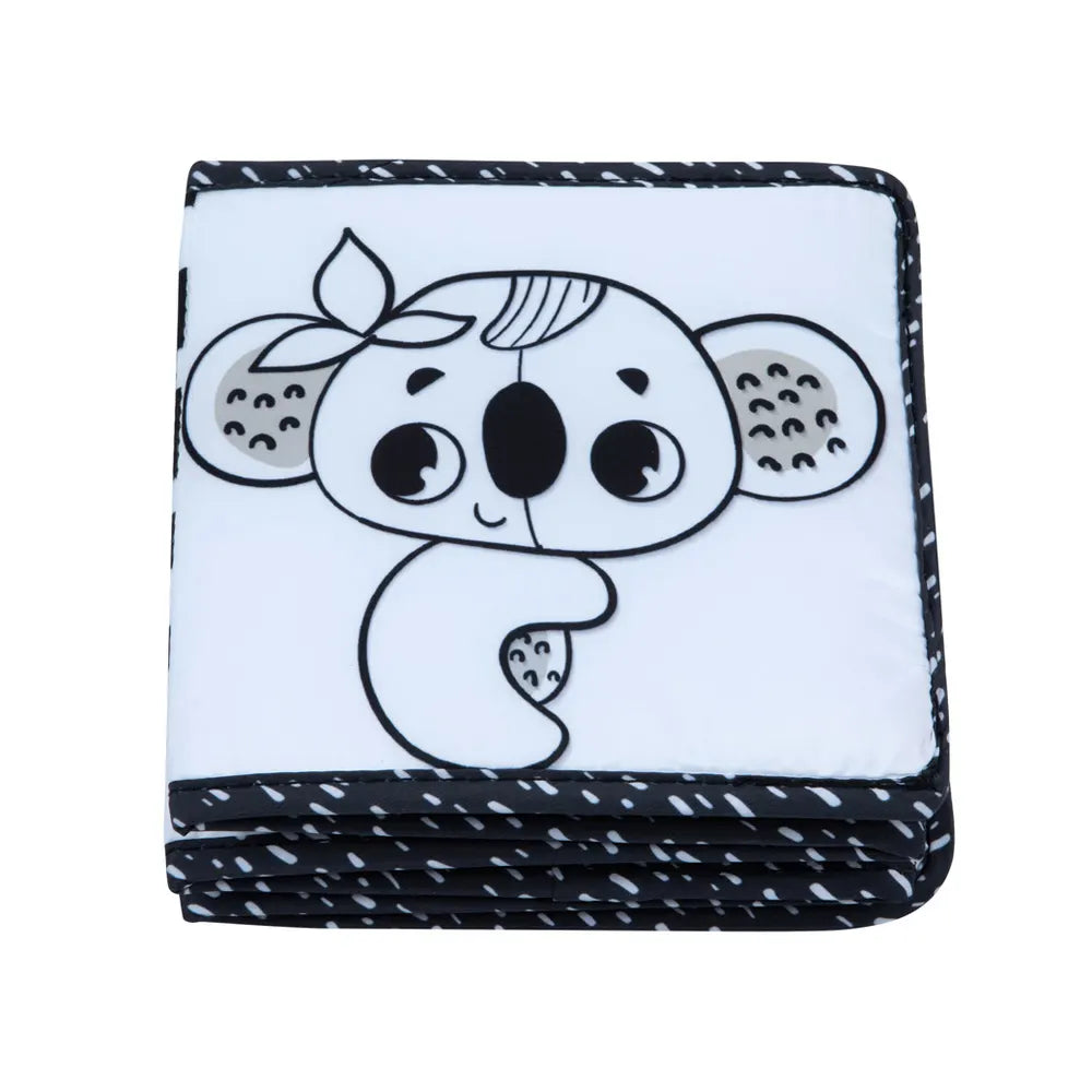 Tiny Love Livre en Tissu Recto Verso Black & White