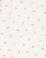 Ensemble 3 Pièces Cardigan Bébé Carter's - Blanc & Rose